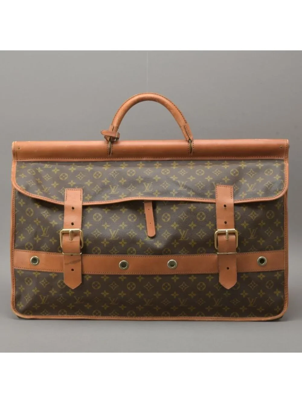 Louis Vuitton Sac Claver Gibier Boston Bag Monogram
